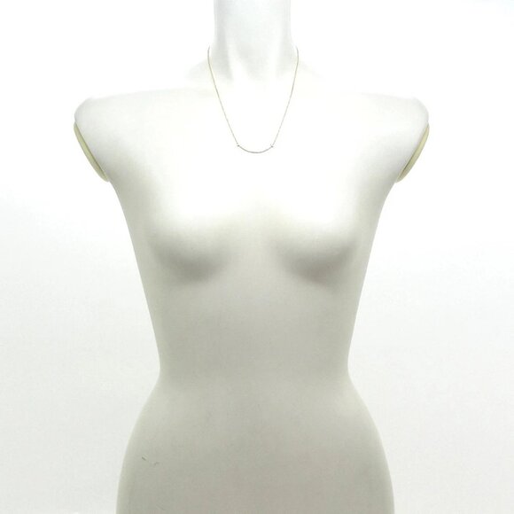 Auth TIFFANY & Co. T Smile Pendant (Small) - 18K Rose Gold Diamond Necklace - Picture 3 of 7